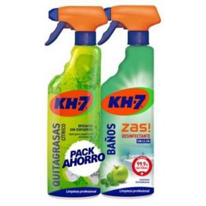 Pack kh-7 quitagrasa y desinfectante de baños y cocinas sin…