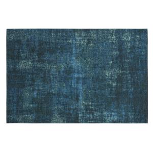 Alfombra pato azul con motivos jacquard, OEKO-TEX® 155x230