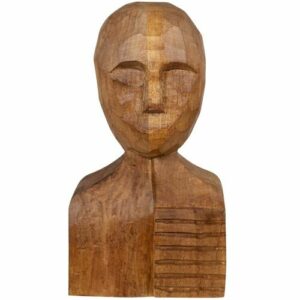 Busto de madera de abedul Alt. 25