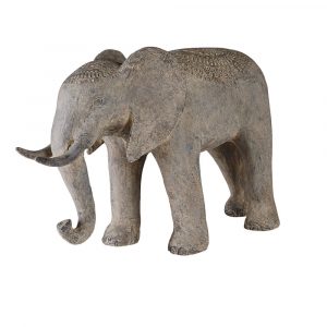 Figura de elefante gris Alt. 55