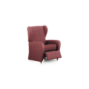 Funda de sillón relax elástica burdeos 60 - 85 cm