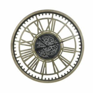 Reloj de engranajes gris antracita D. 90