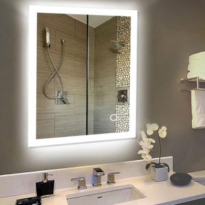 Yongqing - Espejo de iluminación para baño, Interruptor tác…