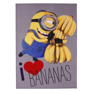 Alfombra Minions I love Banana!