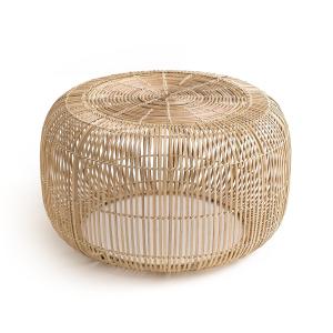 Mesa baja redonda de bambú BANGOR