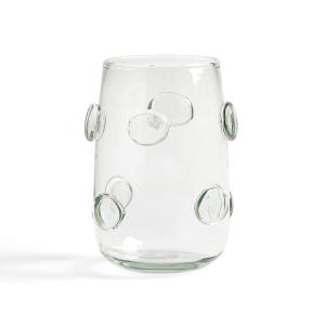 Vaso de cristal artesanal transparente, Speculo