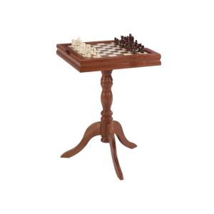 Mesa multijuegos 3 en 1 de madera: ajedrez damas y backgamm…