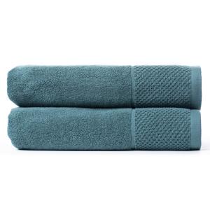 Juego de 2 toallas de baño de algodón orgánico 500g/m² ANNA…