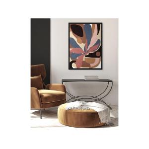 Cuadro abstracto - 50 x 70 cm - estructura de madera de pin…
