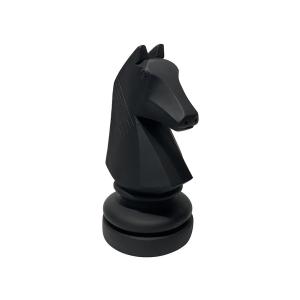 Estatua decorativa de exterior ajedrez de cemento caballo -…
