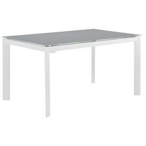 Mesa extensible de jardín de aluminio gris - extensible 4-6…