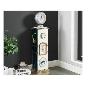 Lámpara decorativa con reloj y estantes GASOLINE - Alt. 110…