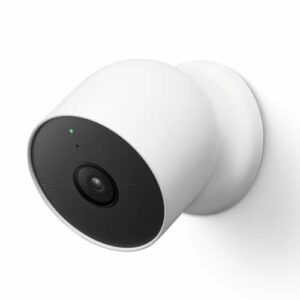 Google Nest Cam - Cámara de seguridad inteligente para interiores y exteriores.