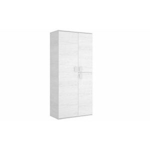 Mobelcenter - Armario 3 Puertas 90 cm - Color Blanco Artic - Medidas: Ancho: 90 cm x Alto: 202 cm x Fondo: 53 cm - (1084)