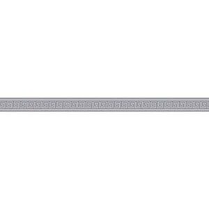 A.S. Création cenefa autoadhesivo Stick Ups 2 gris 5,00 m x 0,04 m 895936