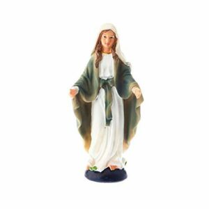 DELL'ARTE Artículos religiosos - Estatua de Virgen de las Gracias - Milagrosa de 13 cm