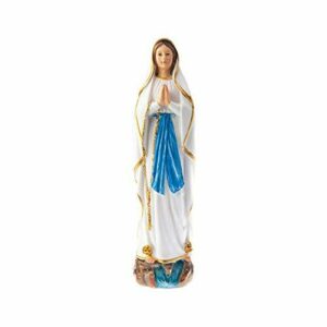 DELL'ARTE Artículos religiosos estatua Virgen N.S. de Lourdes 20 cm