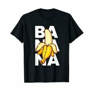 Plátano I Plátano Frutas Vitaminas Vegano Veganer Camiseta