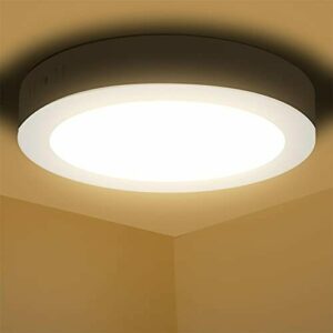 Aigostar Lámpara de Techo LED 12W 940LM Plafón LED Techo luz blanco calida 3000K para Cocina Sala de Estar Dormitorio Pasillo 174 * 35Hmm [Clase de eficiencia energética A+]