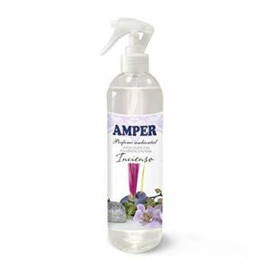 AMPER INCIENSO 500 ml - Spray Ambientador Pulverización Fina. Larga duración. Aroma Incienso