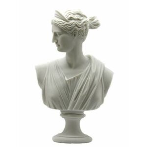 greekartshop Artemis Diana Busto Cabeza Griega Diosa Romana Estatua Escultura 11.8
