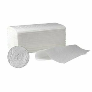 Toalla Secamanos zig zag papel laminadas SUMICEL, Caja de 4000 unidades