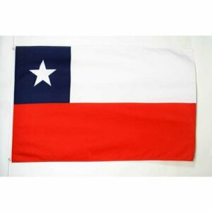 AZ FLAG Bandera de Chile 150x90cm - Bandera CHILENA 90 x 150 cm