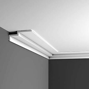 Cornisa Orac Decor C391 MODERN STEPS Moldura para luz indirecta Moldura para decoración de pared y techo 2m