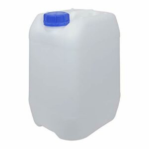 Bidón Garrafa Plástico 10 litros apilable. Apta para uso alimentario. Homologación para transporte. (1 Unidad).