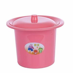 HZPXSB Urinario-portátil Sanitarios de urinarios escupidera ollas, plásticos, niños, Mujeres Embarazadas orina de Las Mujeres escupidera niños Urinario (Color : Pink)