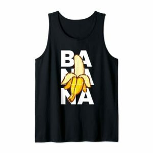 Plátano I Plátano Frutas Vitaminas Vegano Veganer Camiseta sin Mangas