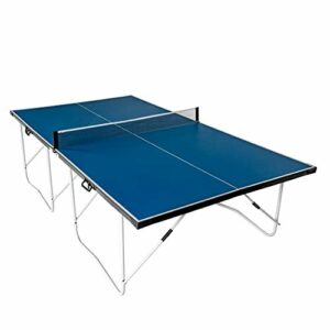XH Mesa de Ping Pong Plegable Estándar Internacional 274 * 152 * 75 cm Color Azul