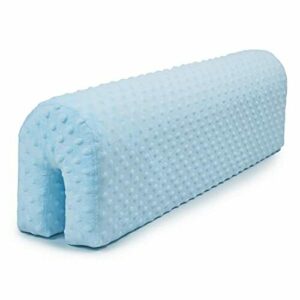Chichoneras cuna 70 cm - Protector cuna anticaida chichonera barrera cama protector de cuna Azul Minky