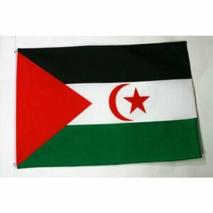 AZ FLAG Bandera de Sahara Occidental 150x90cm - Bandera REPÚBLICA ÁRABE SAHARAUI DEMOCRÁTICA 90 x 150 cm
