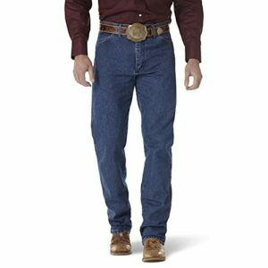 Wrangler Cowboy Cut Original Fit Jeans, Lavada a la Piedra, 52W x 30L para Hombre