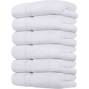 Utopia Towels - Premium Hand Towels - 100% algodón Hilado en Anillo, Ultra Suave y Altamente Absorbente, de Grosor, 41 x 71 CM's, Toallas de Mano (Paquete de 6)
