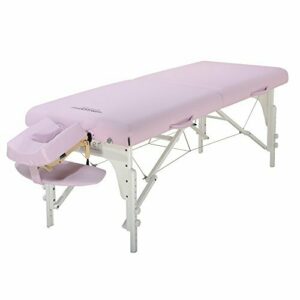 Master Massage Monclair - Camilla de masaje plegable (71 cm), color rosa