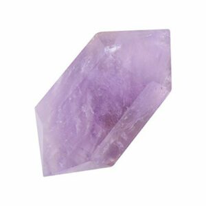 Hilitand Piedra de Cristal púrpura, Cuarzo Natural Amatista Columna de Cristal púrpura Arte de Piedra Decoración del hogar