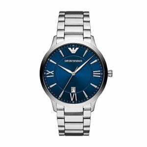 Emporio Armani Reloj Analógico para Hombre de Cuarzo AR11227 Azul