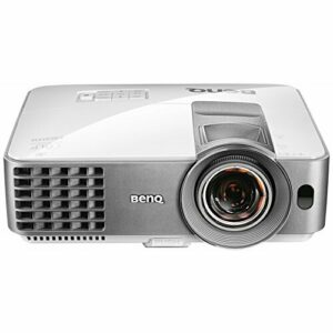 BenQ MS630ST - Proyector DLP Tiro Corto (55" a 1m). Zoom 1.2X. 3200 lumens, Altavoz 10X Incorporado, HDMI, Color Blanco/Multicolor