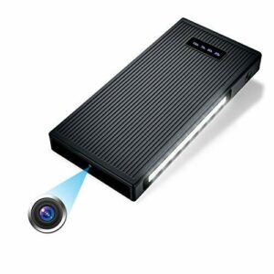 Mini Cámara, cámara de vigilancia de Seguridad para el hogar de 10000 mAh 1080P Full HD Night Vision, Detección de Movimiento para Interiores/Exteriores (Incluye Tarjeta SD de 32 GB)