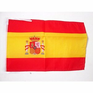 AZ FLAG Bandera ESPAÑA Republicana Estrella ROJA 45x30cm BANDERINA DE LA Republica ESPAÑOLA 30 x 45 cm cordeles