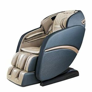 Suful-S6 Sofá de masaje, silla de masaje 3D acupuntura, relajación de masaje, relajación real, silla de masaje, multifunción de cuerpo completo, masaje inteligente, sofá amasado（Gray Brown)