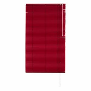 Blindecor 2101 - Veneciana de Aluminio con Lama, 120X250 cm, Rojo