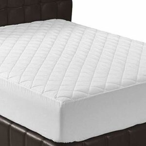 Utopia Bedding - Protector de colchón Acolchado (135x190 cm) - Microfibra - Transpirable - Funda para colchon estira hasta 38 cm de Profundidad - 135 x 190 cm, Cama 135