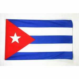 AZ FLAG Bandera de Cuba 150x90cm - Bandera Cubana 90 x 150 cm poliéster Ligero