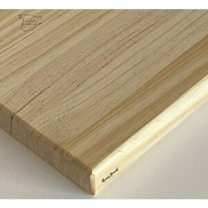 Tabla cocina madera - Tabla de cortar cocina 40x30x2,5cm. Fabricada en España, con patas de silicona que mejoran la adherencia.