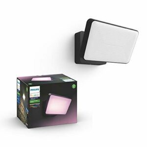 Philips Hue Discover Proyector exterior, luz blanca y de colores, compatible con Amazon Alexa, Apple HomeKit y Google Assistant