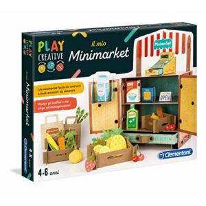 Clementoni- Play Creative - Mi Minimarket, Multicolor, 3 (18538)