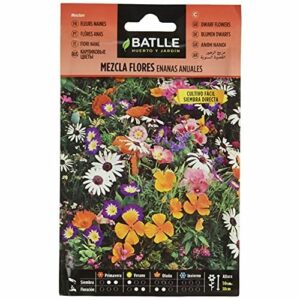 Semillas Batlle Mezcla Flores ENANAS anuales, Multicolor
